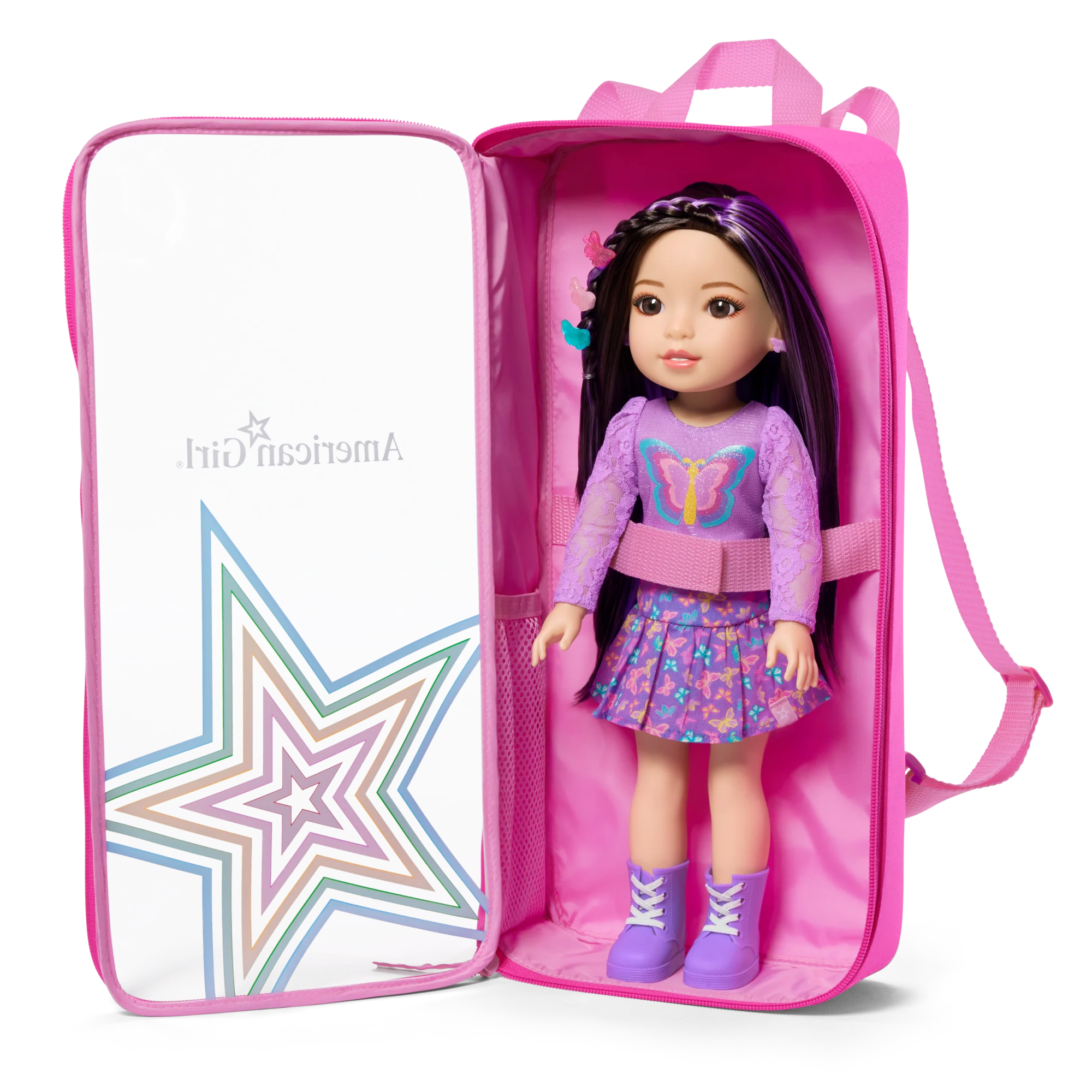 AG Sisters™ Jozette™ Doll, Book & Doll Carrier - Image 8