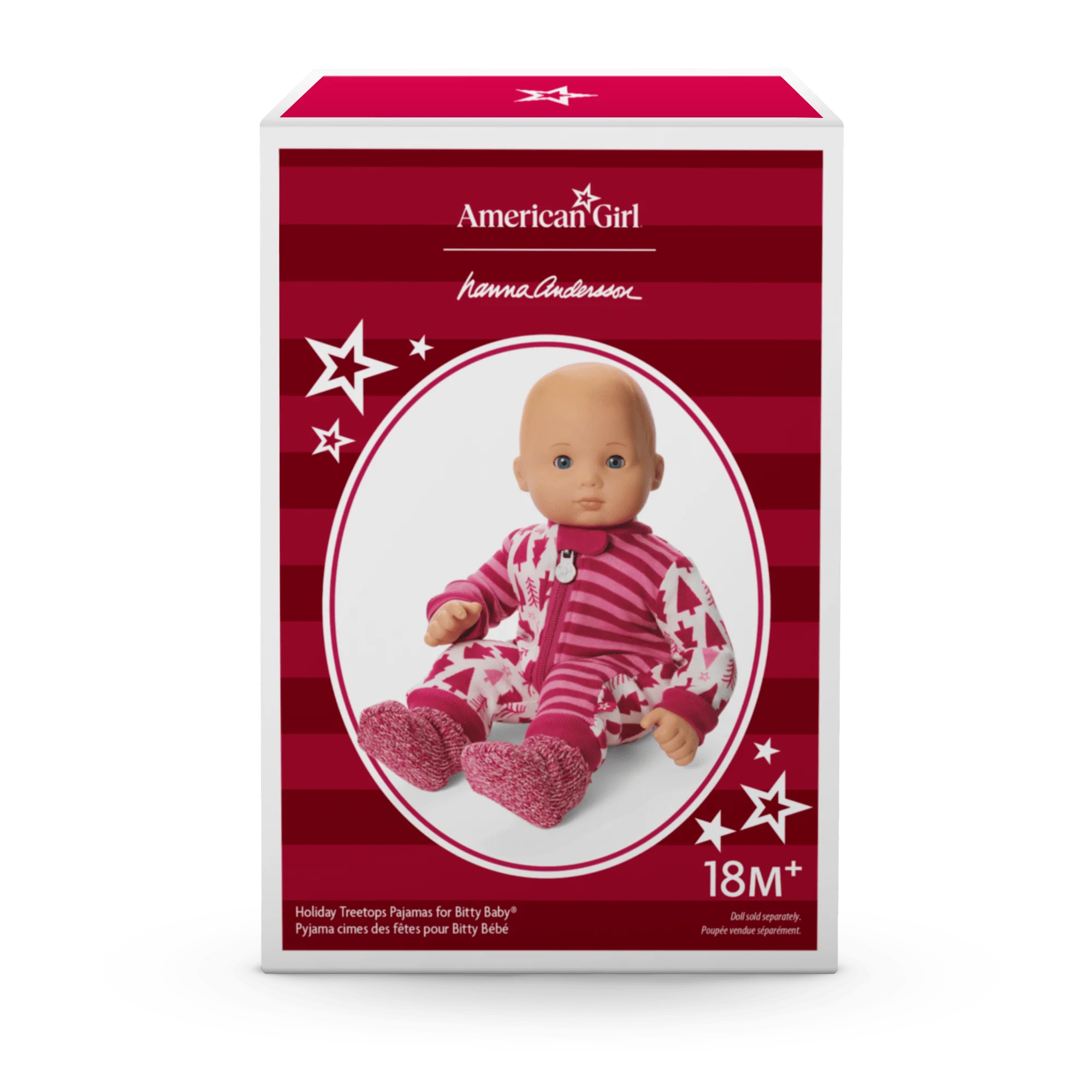 American Girl® x Hanna Andersson Holiday Treetops Pajamas for Bitty Baby® Dolls - Image 10