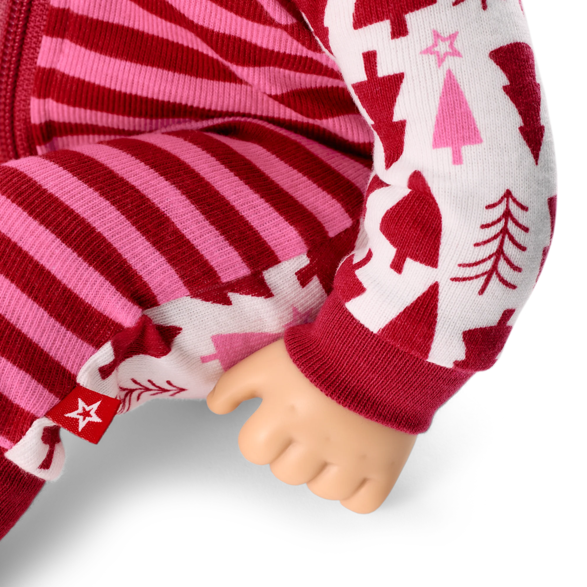 American Girl® x Hanna Andersson Holiday Treetops Pajamas for Bitty Baby® Dolls - Image 6