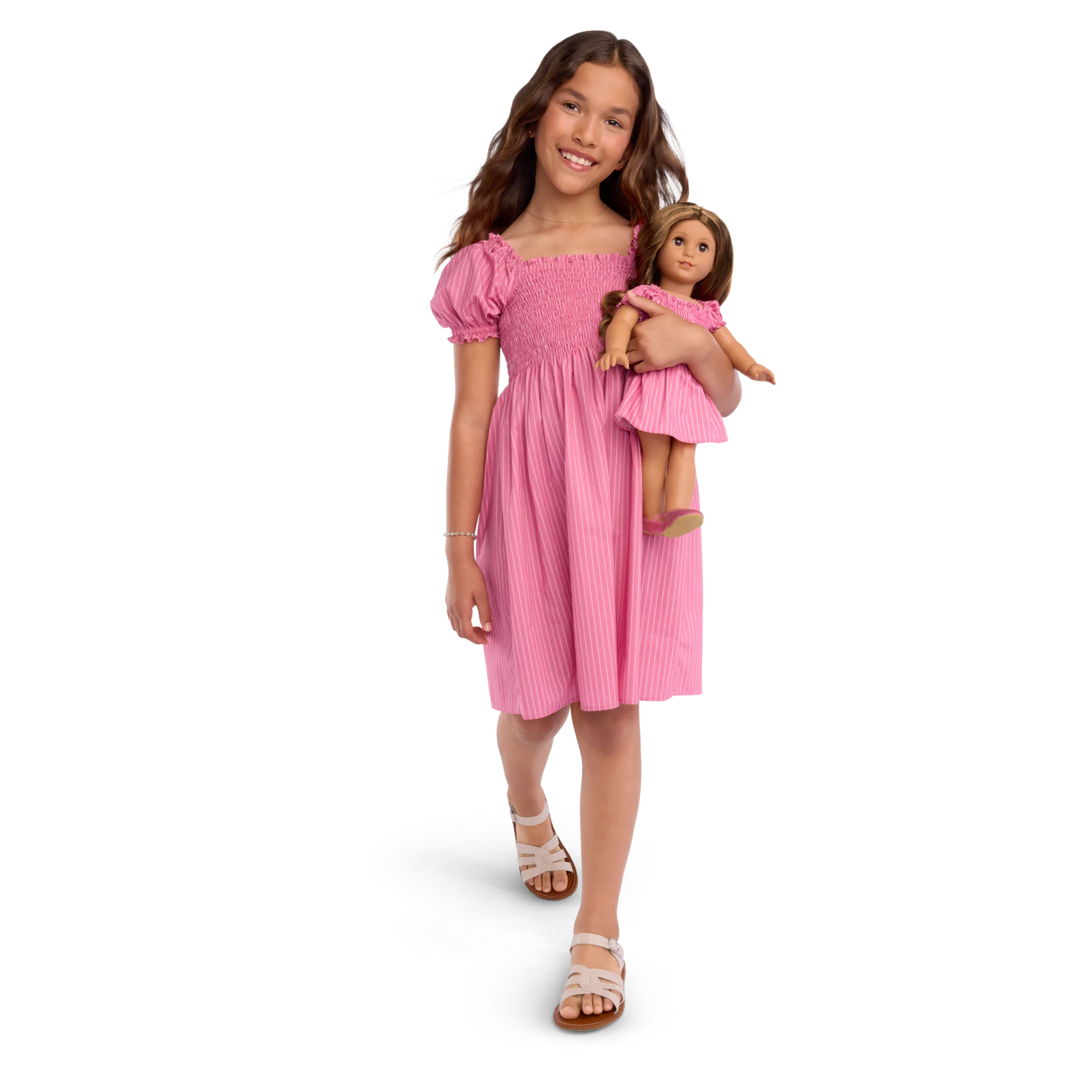 American Girl® x Hill House Home Tiny Athena Nap Dress for Girls (Addy™ Print) - Image 5
