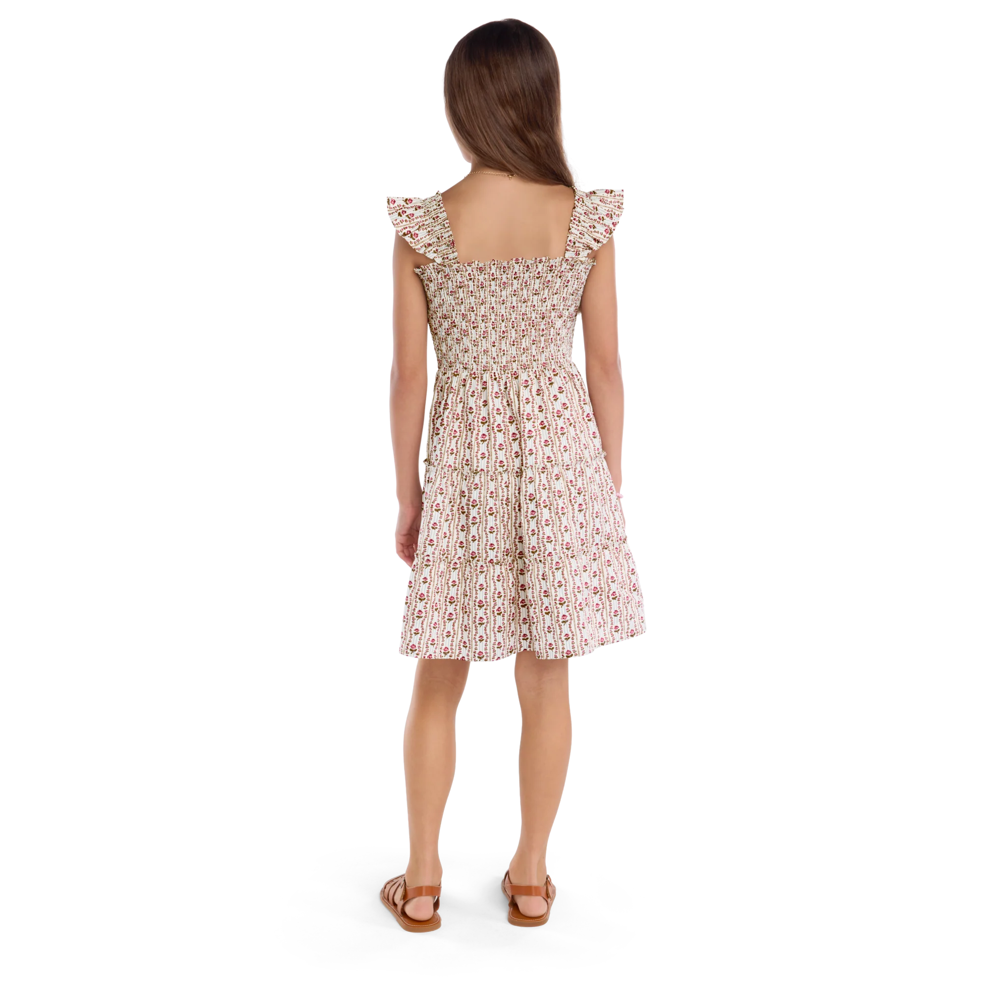 American Girl® x Hill House Home Tiny Ellie Nap Dress for Girls (Felicity™ Print) - Image 3
