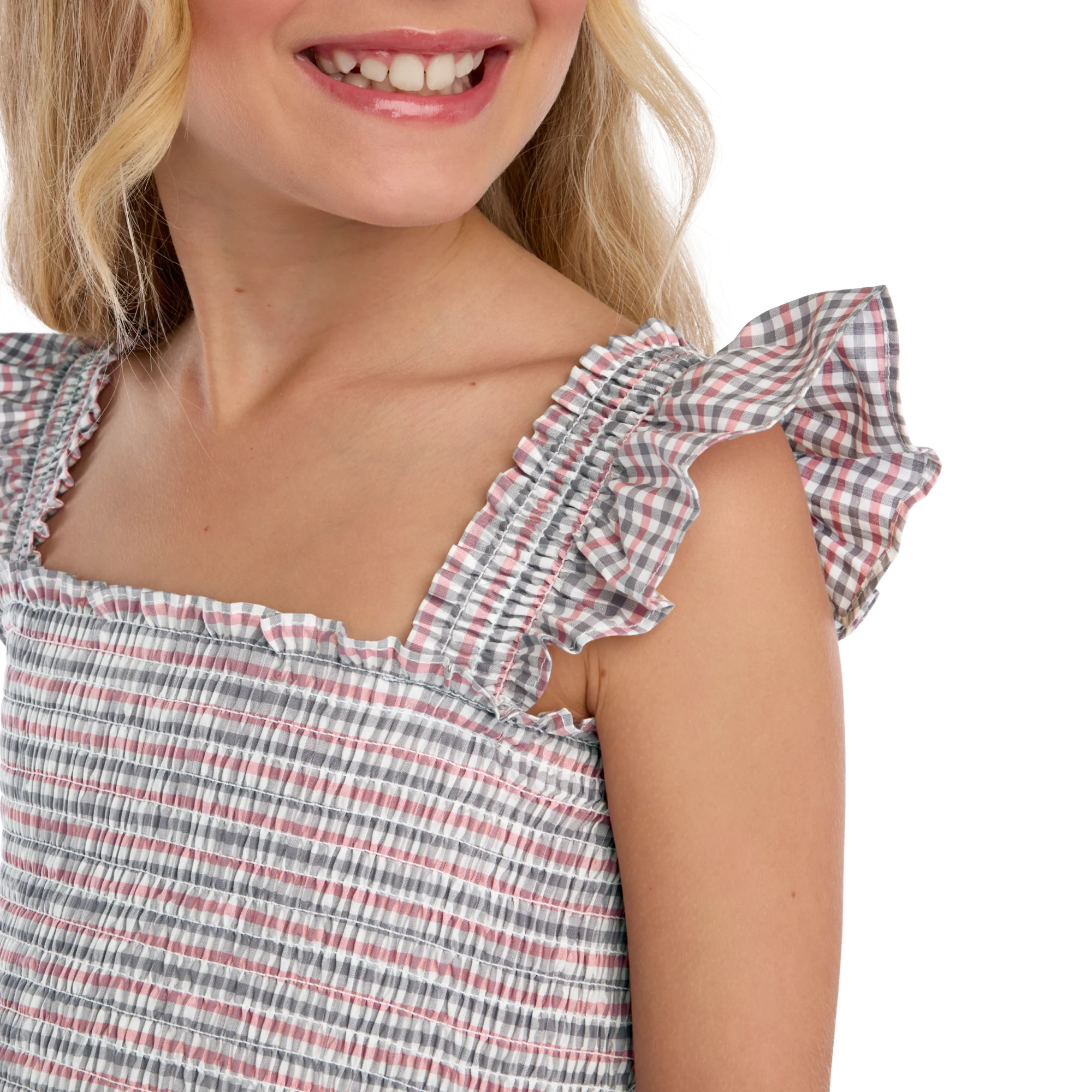 American Girl® x Hill House Home Tiny Ellie Nap Dress for Girls (Samantha™ Print) - Image 4