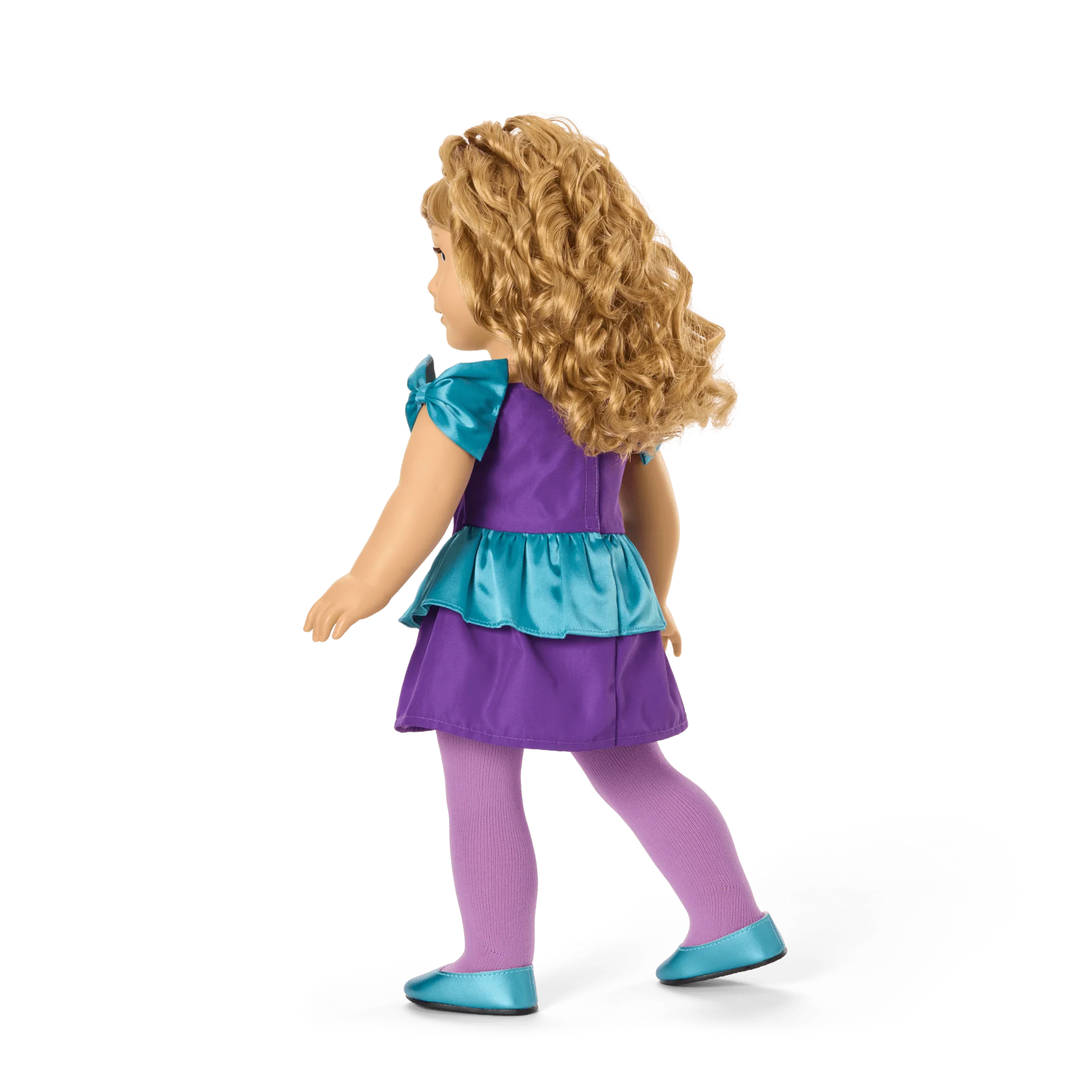 Courtney’s™ Bow-dacious Party Dress for 18-inch Dolls (Historical Characters) - Image 3