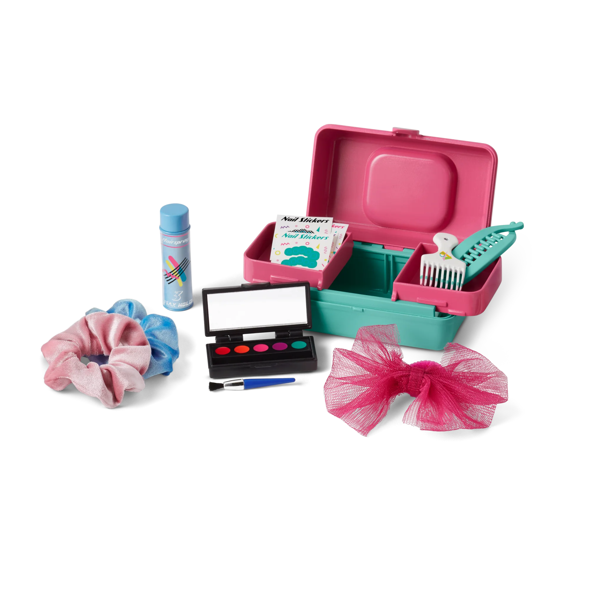 Courtney’s™ Party Dress, Caboodles® & Hair Accessories for 18-inch Dolls (Historical Characters) - Image 13