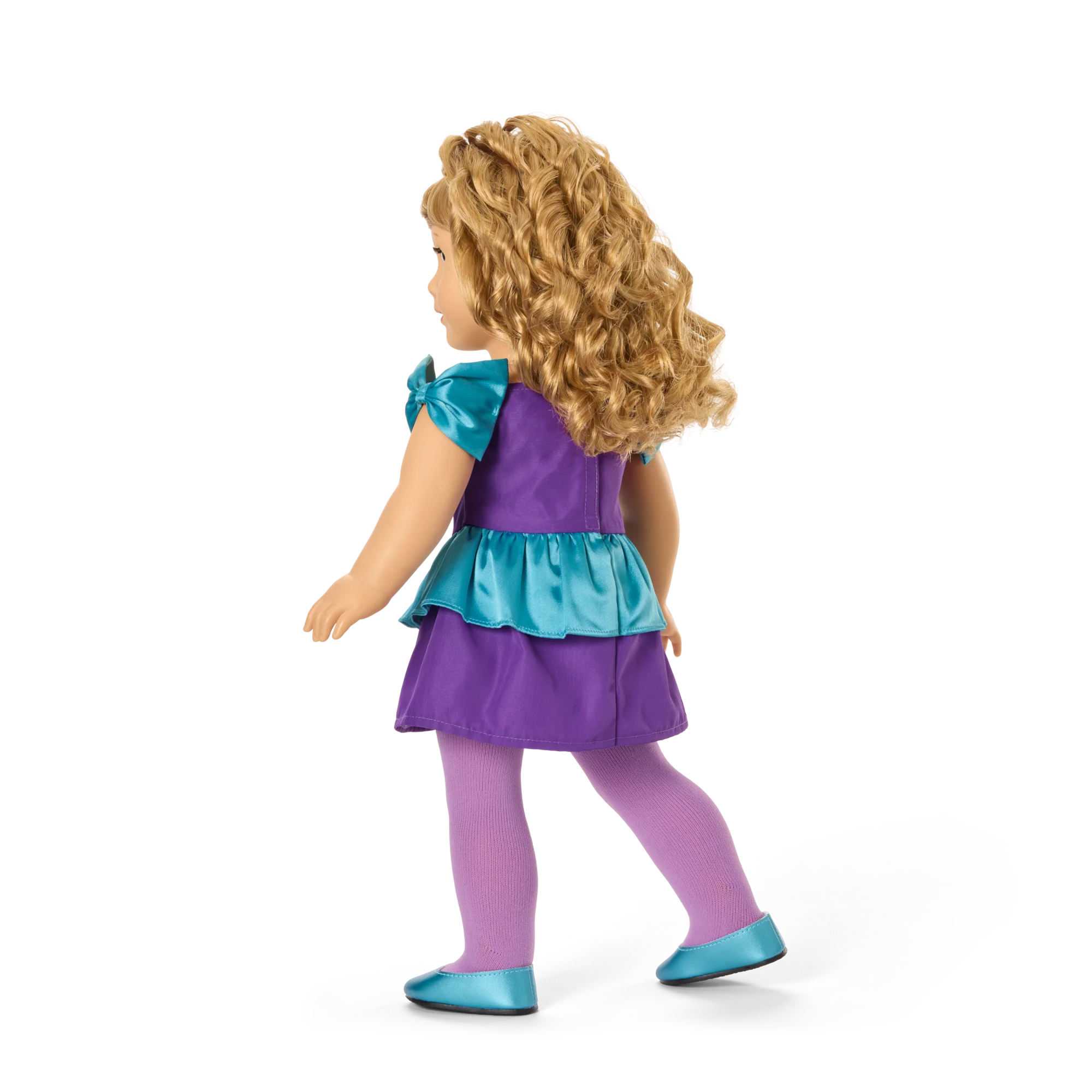 Courtney’s™ Party Dress, Caboodles® & Hair Accessories for 18-inch Dolls (Historical Characters) - Image 3