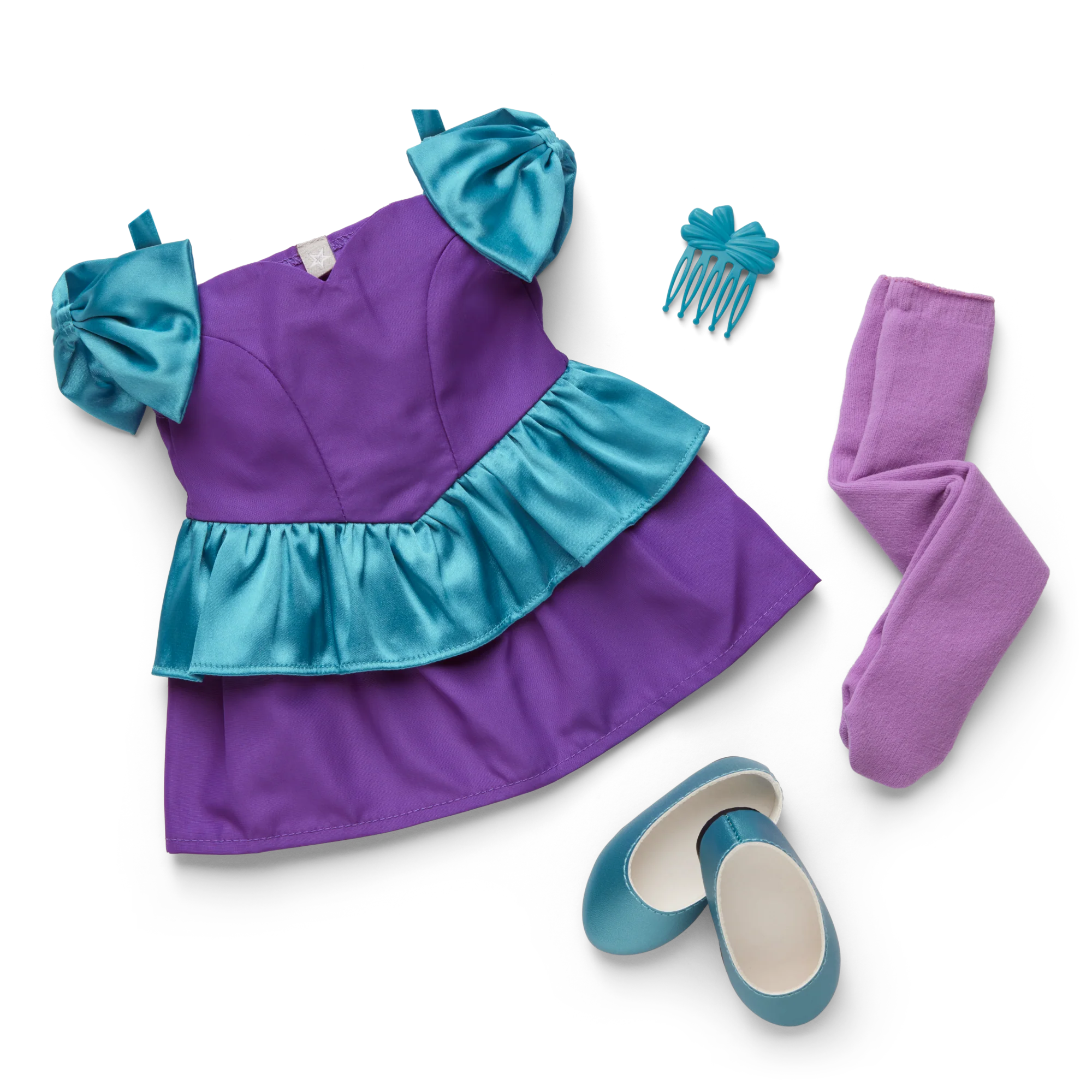 Courtney’s™ Party Dress, Caboodles® & Hair Accessories for 18-inch Dolls (Historical Characters) - Image 8